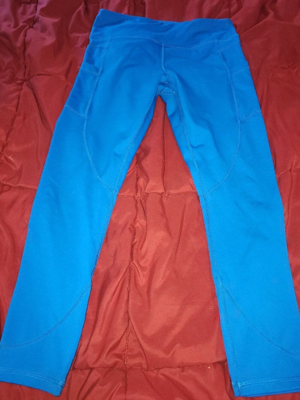 Zyia leggings bright blue 6-8 m